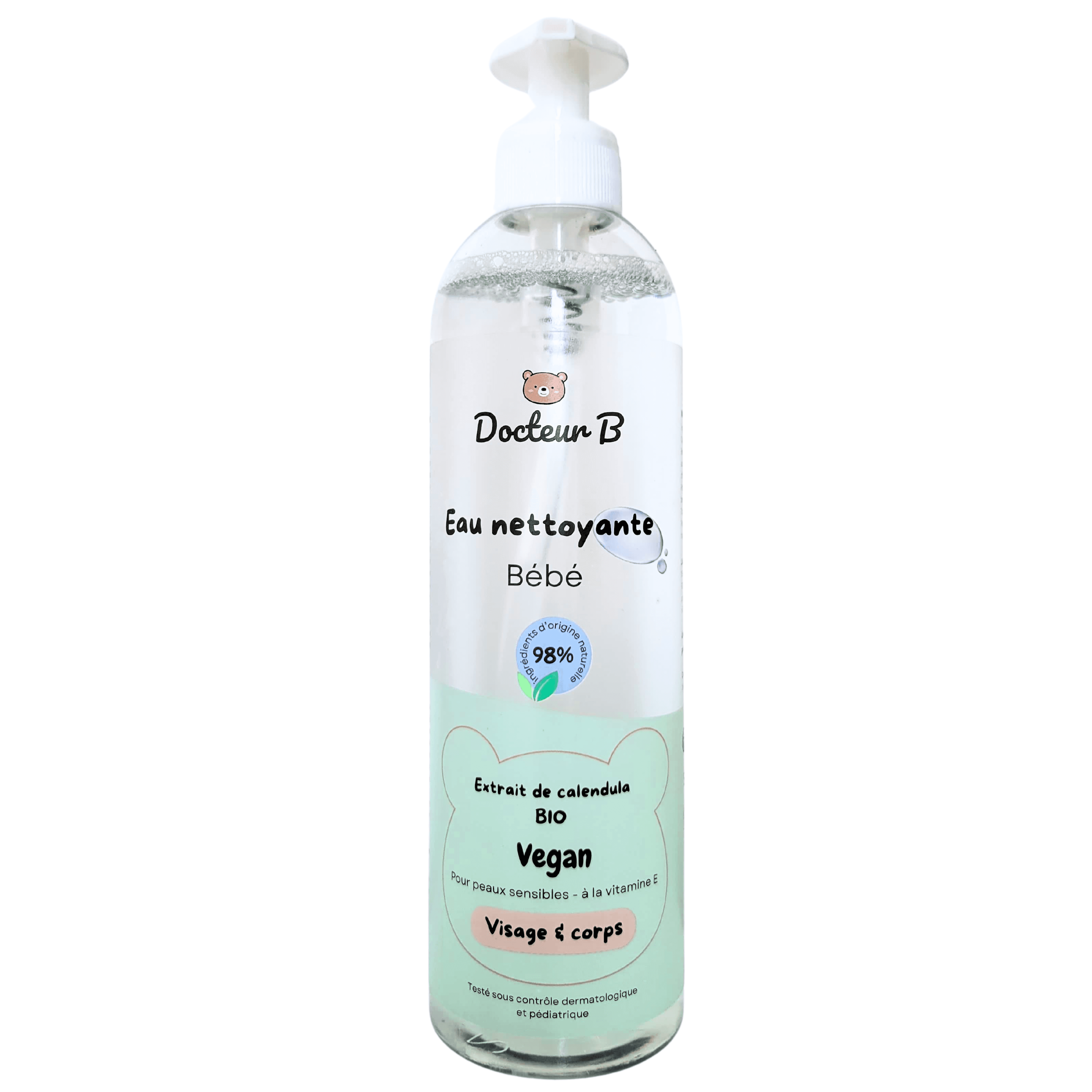 Docteur B Acqua Detergente Neonato Senza Risciacquo - Flacone da 500 ml — 1 / 1