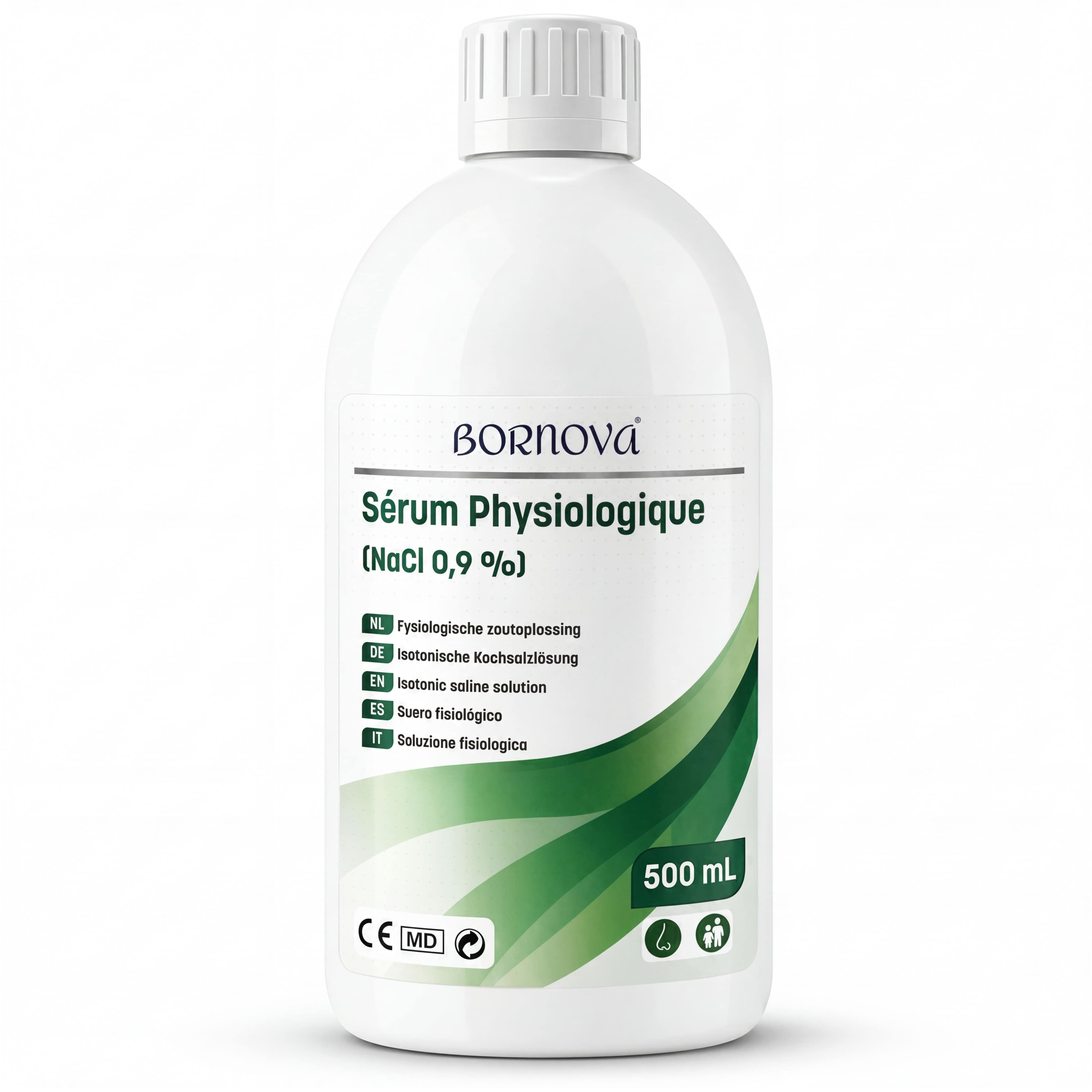 Soluzione Fisiologica NaCl 0,9% (500 ml / 1 L) — 1 / 4