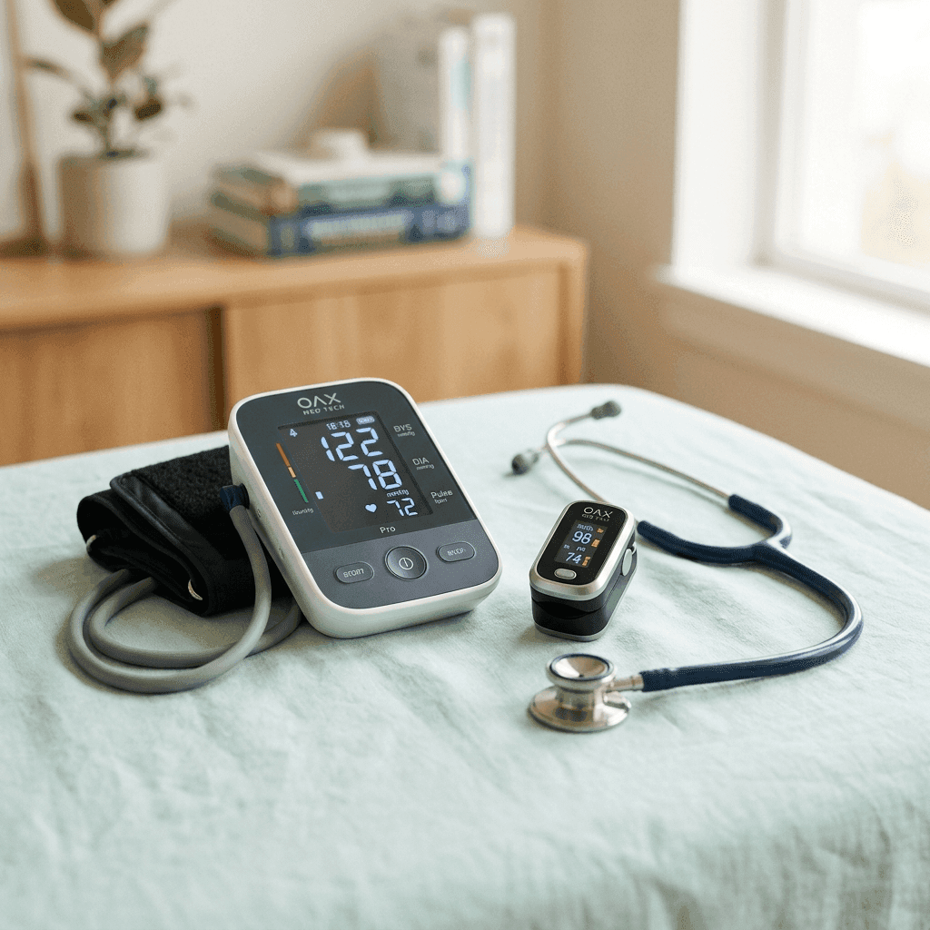 Tensiomètres & oxymètres de précision médicale