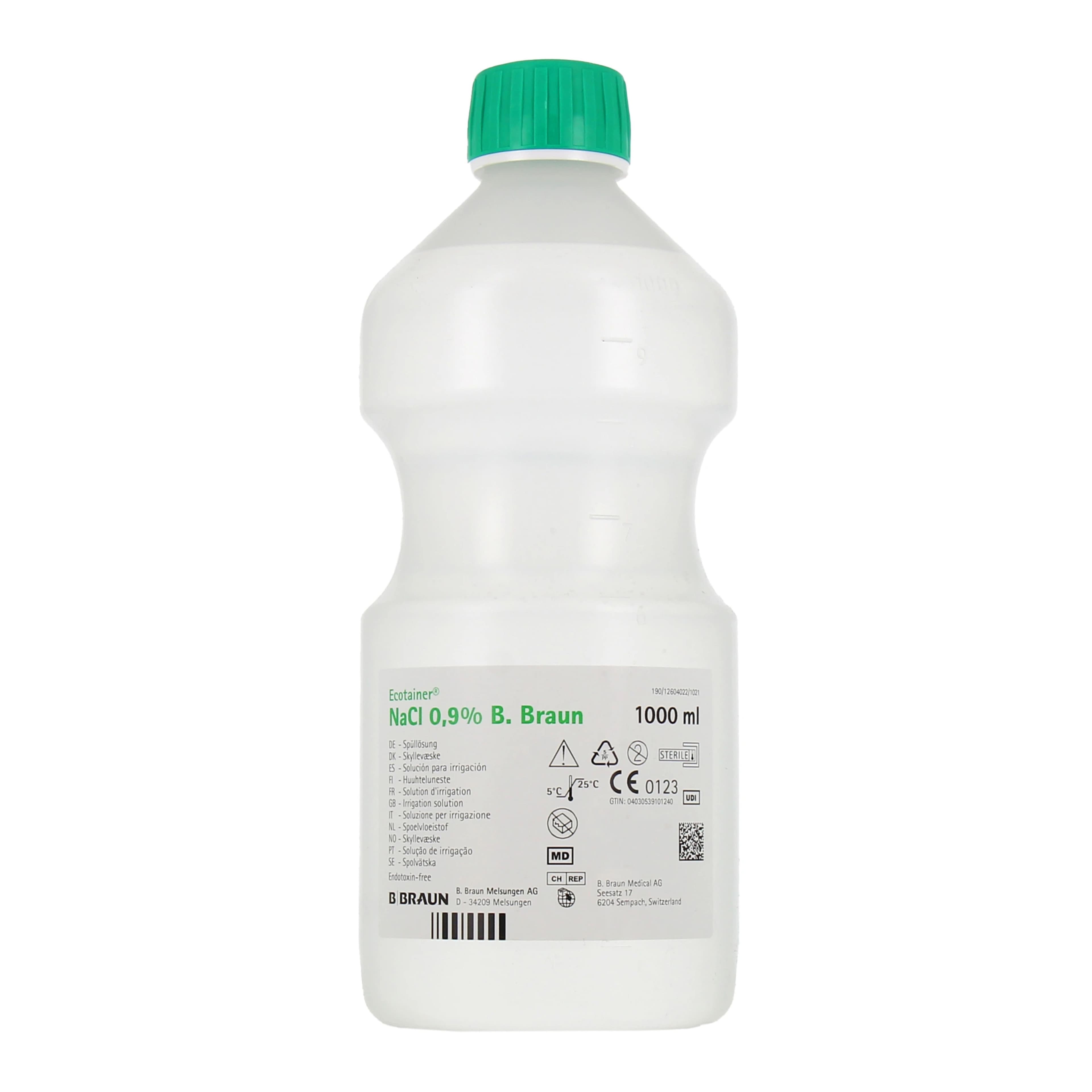 Sérum Physiologique B Braun — Solution de NaCl 0,9 % Isotonique et Stérile