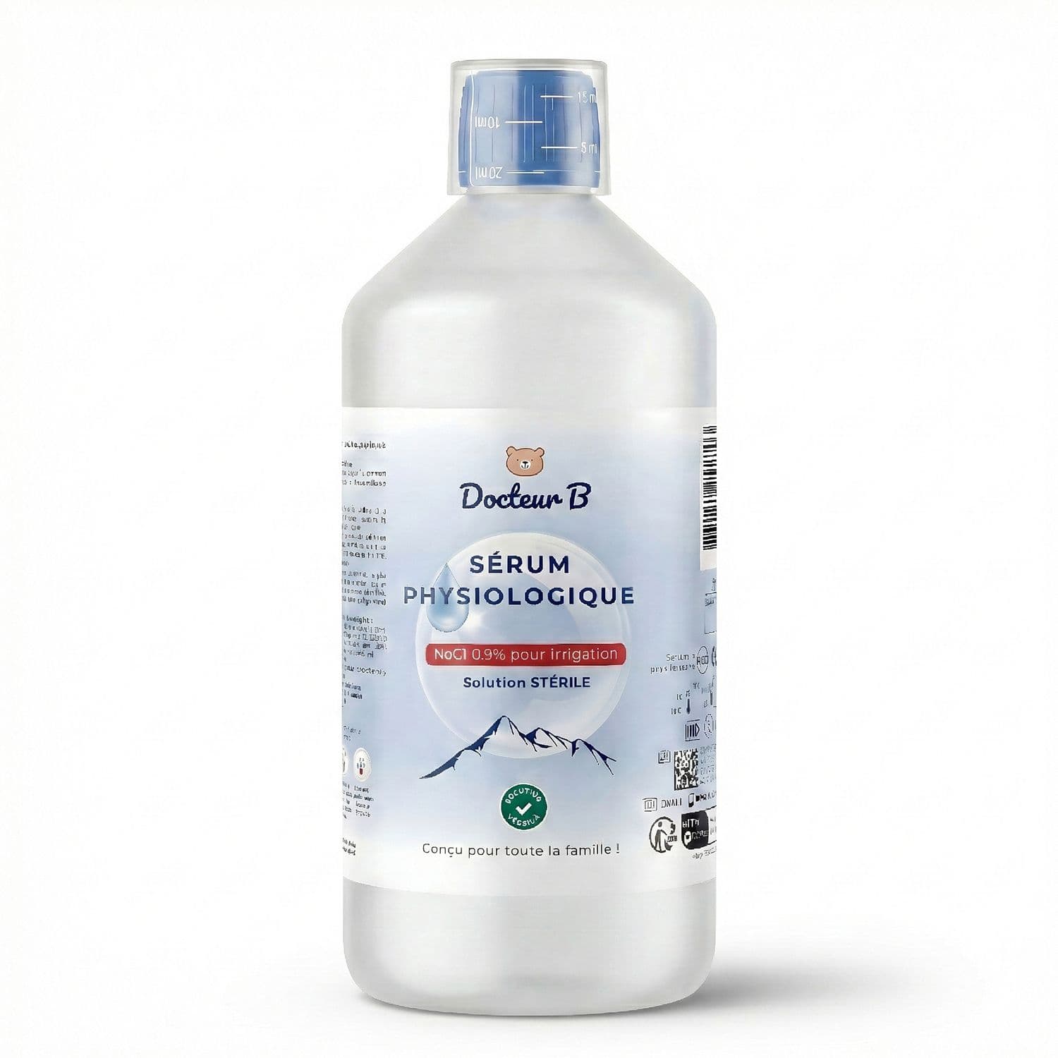 Docteur B — Sérum physiologique stérile NaCl 0,9% isotonique
