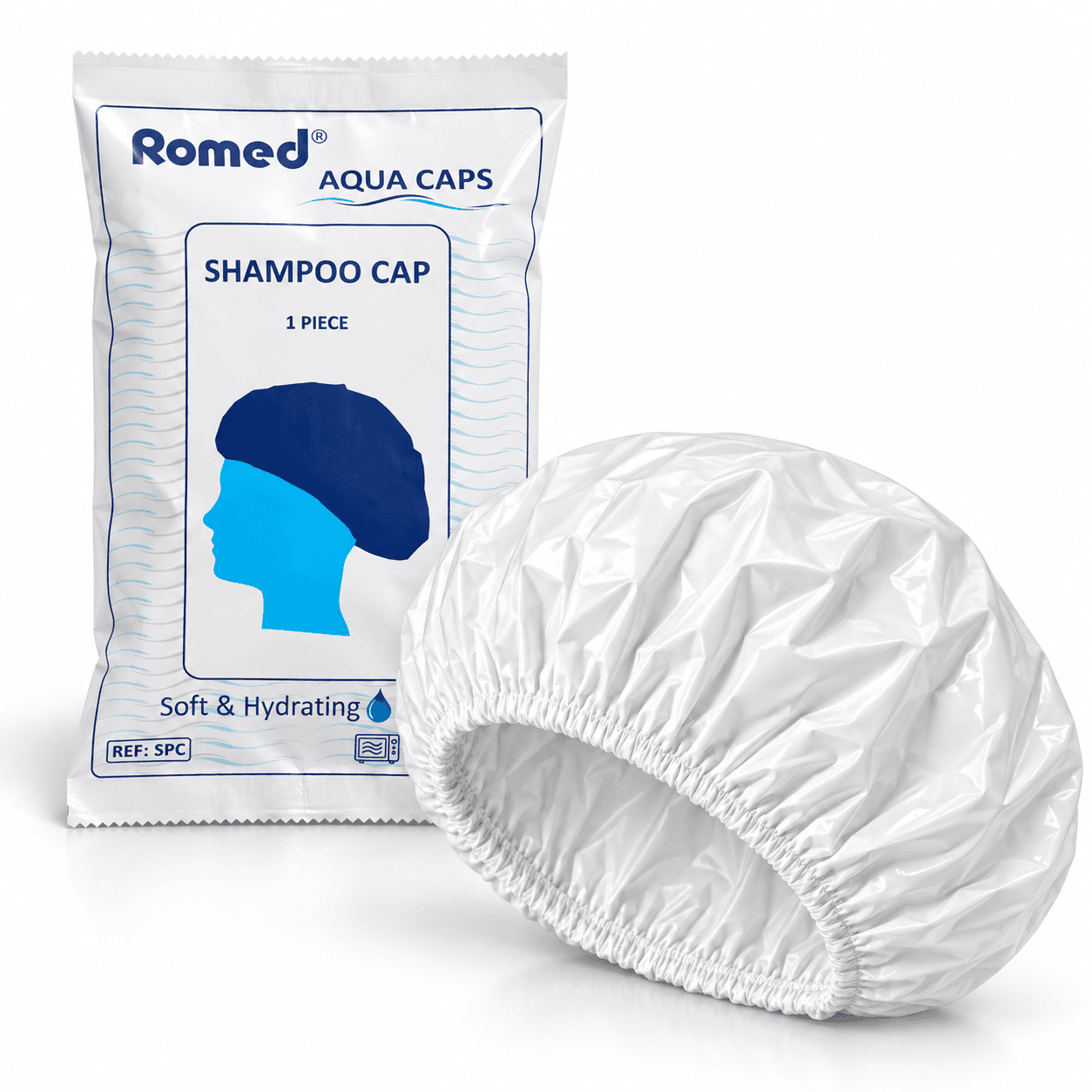 Romed Aqua Caps Shampoo-Haube ohne Ausspülen (1 Stück)