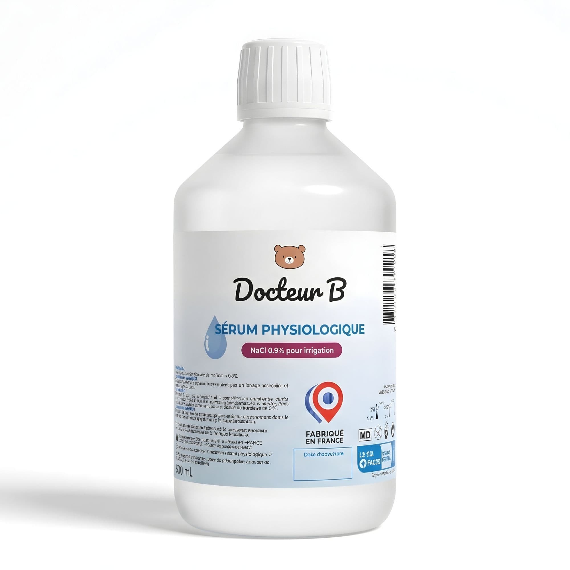 Sérum Physiologique Docteur B - Solution Isotonique NaCl 0,9%
