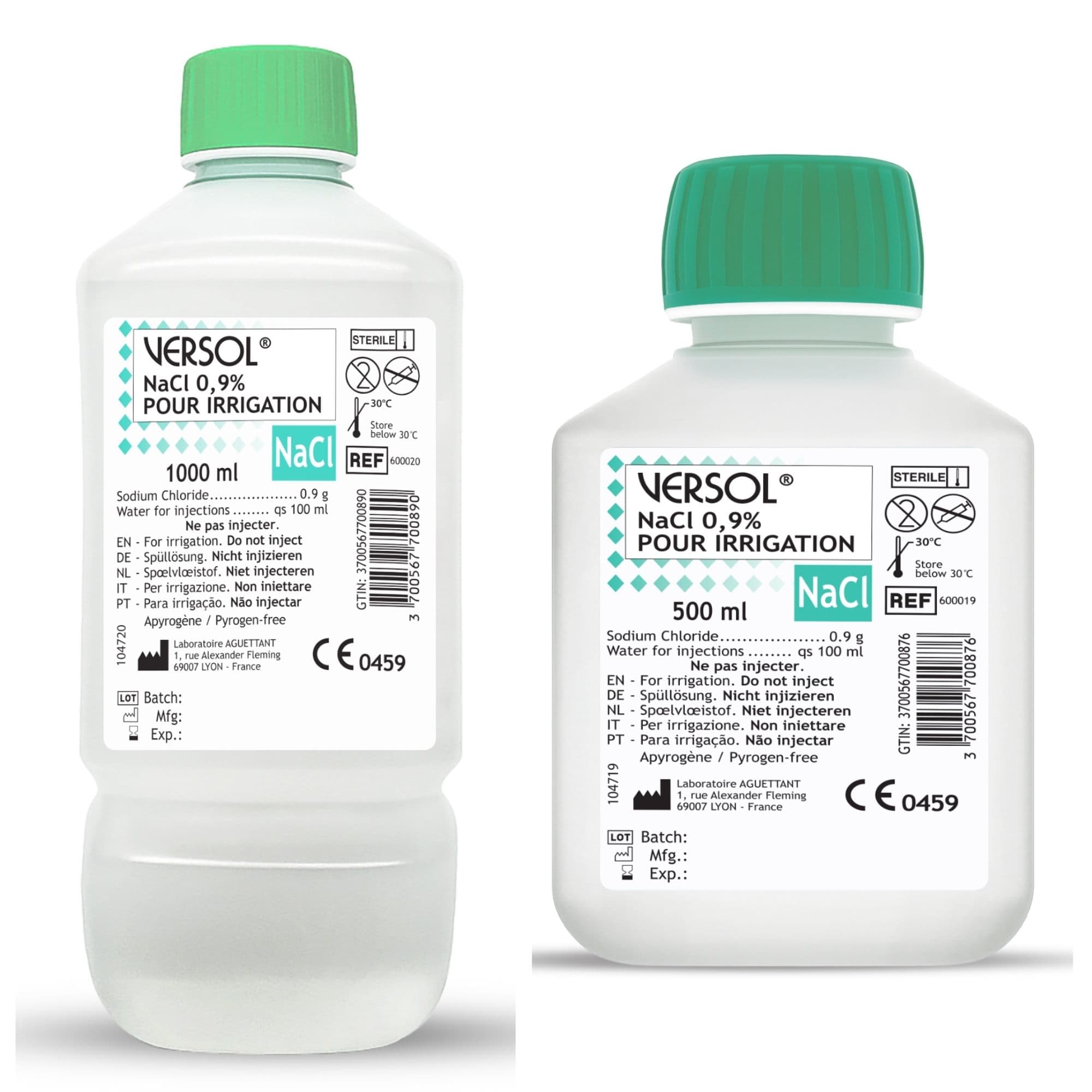 Versol — Soluzione fisiologica sterile NaCl 0,9%