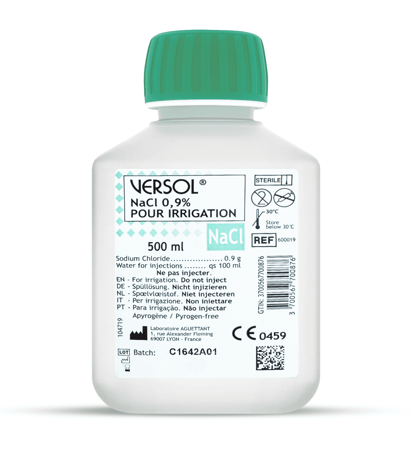Versol — Soluzione fisiologica sterile NaCl 0,9% — 1 / 10