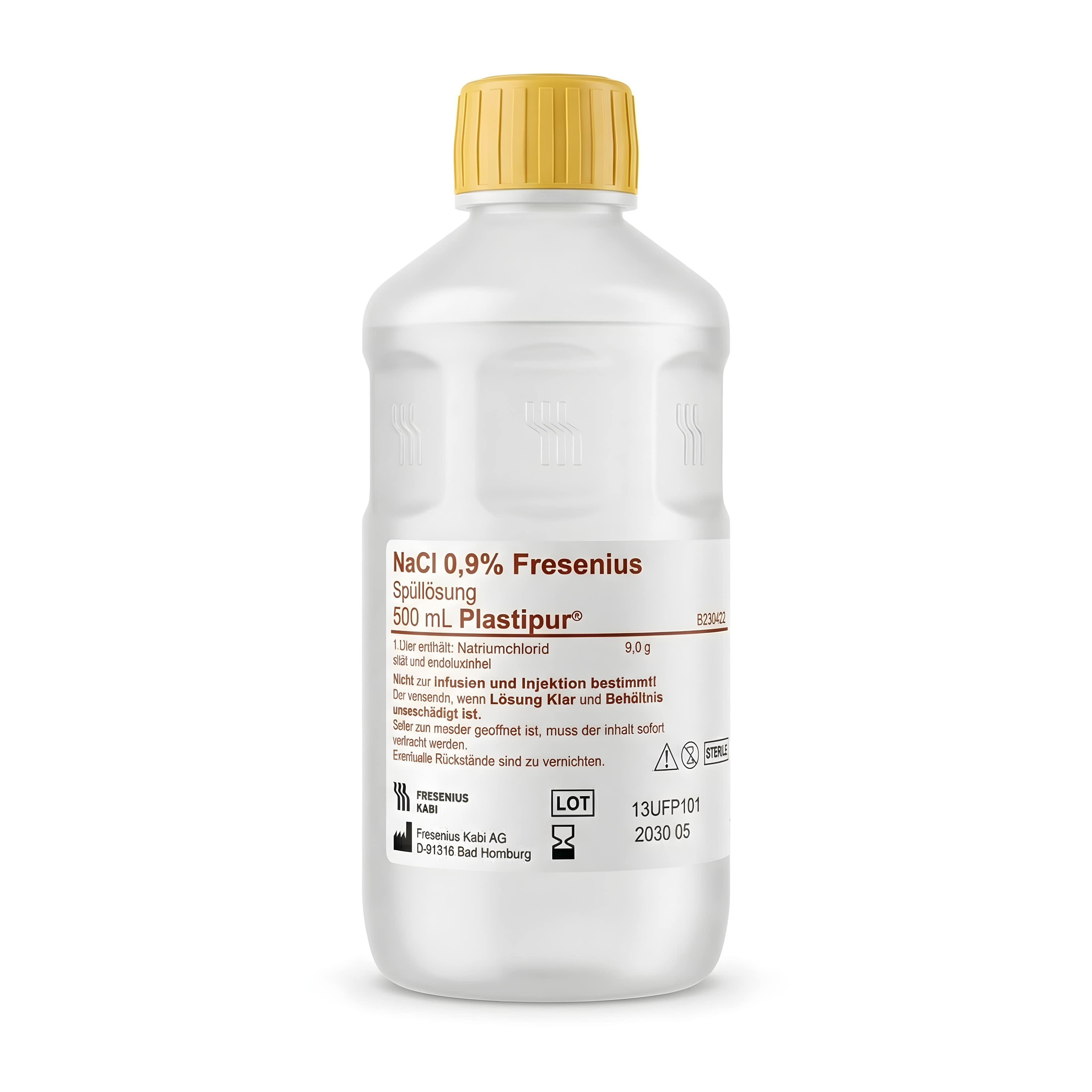 Suero Fisiológico Plastipur NaCl 0,9 % - Solución Isotónica Estéril — 1 / 1