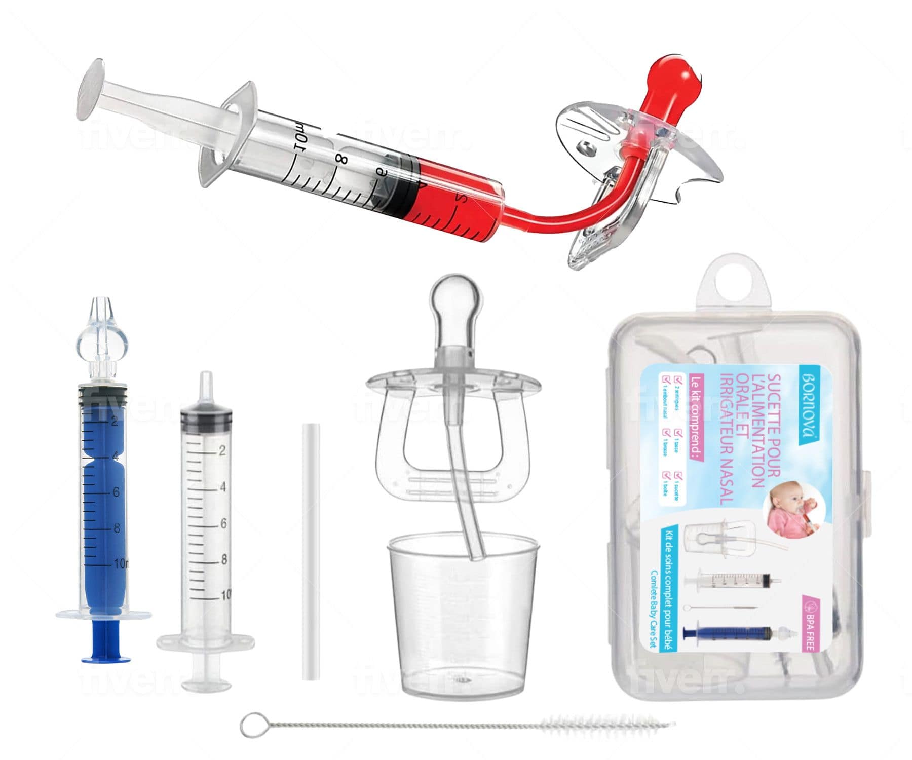 Sauger-Spritze zur oralen Verabreichung für Babys — 1 / 1