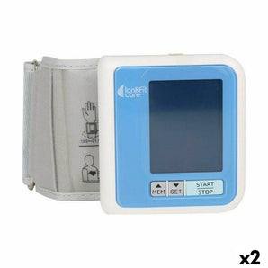 Blood Pressure Monitor Wrist Cuff LongFit Care (2 Units) - BORNOVA