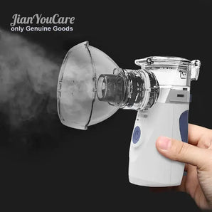 Mini Handheld Silent Ultrasonic Inalador Nebulizer - BORNOVA
